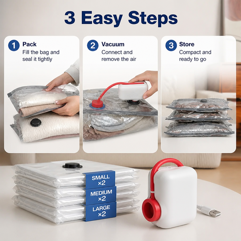 AeroCompact — Unleash More Room and Travel Light Without the Hassle