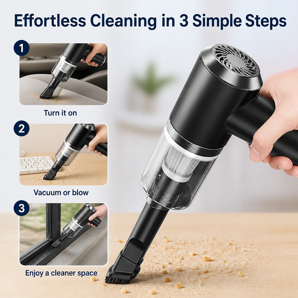 ZapVita — Unleash Effortless Power for a Spotless, Stress-Free Home