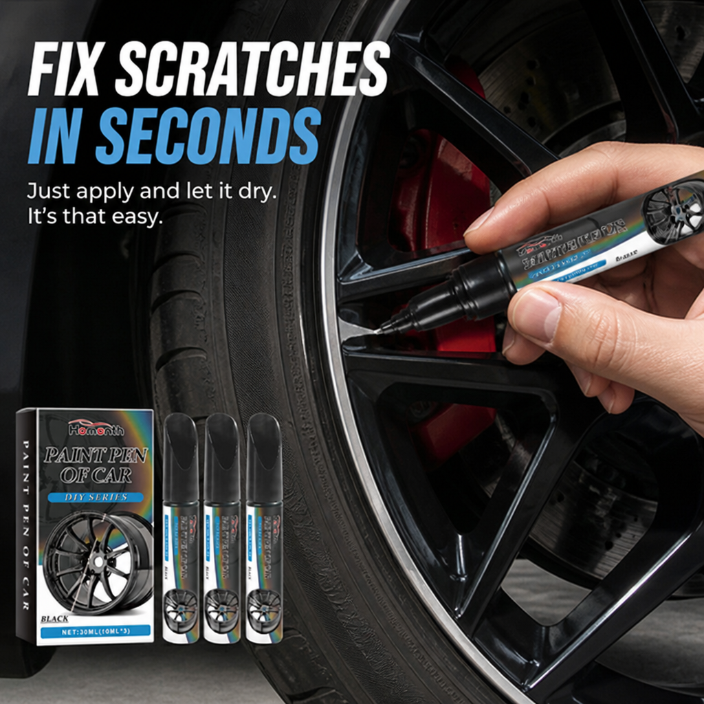 VeloMist Wheel Touch-Up Trio — Instantly Restore Your Ride’s Flawless, Showroom Shine