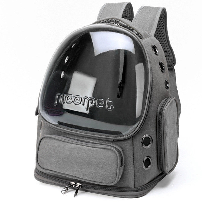 Clear Pet Backpack Carrier for Small Dogs and Cats – Breathable Design