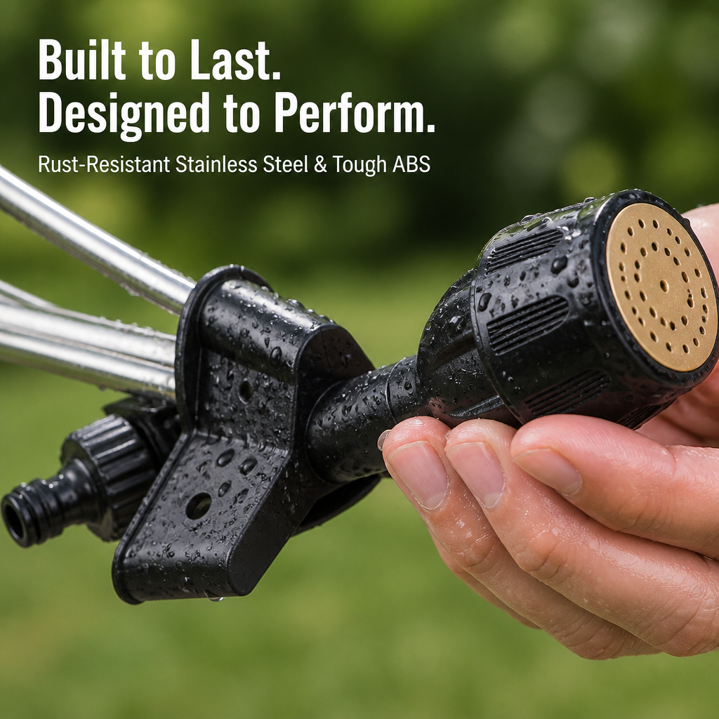 HydraBloom — Effortless Precision Watering That Revives Your Garden and Cools Your Soul