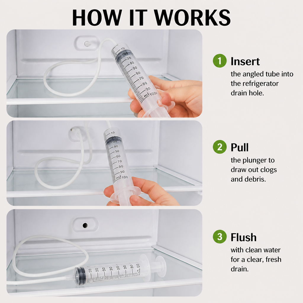 FreshFlowFix — Instantly Stop Leaks and Evict Fridge Odors for Good