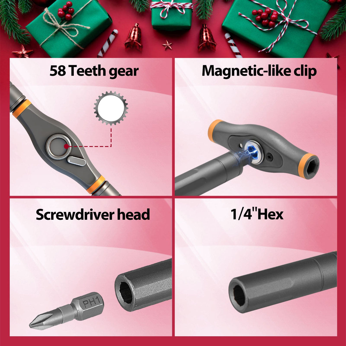 Sakerpro® 42 in 1 Magnetic Screwdriver Set