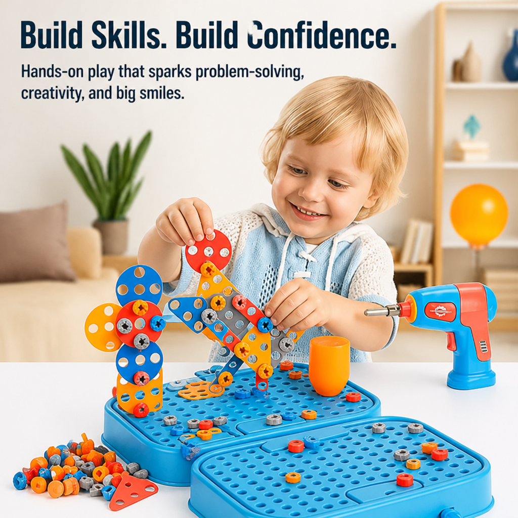 BuildBright Dino Kit — Unlock Your Child’s Inner Genius and Confidence with Every Snap