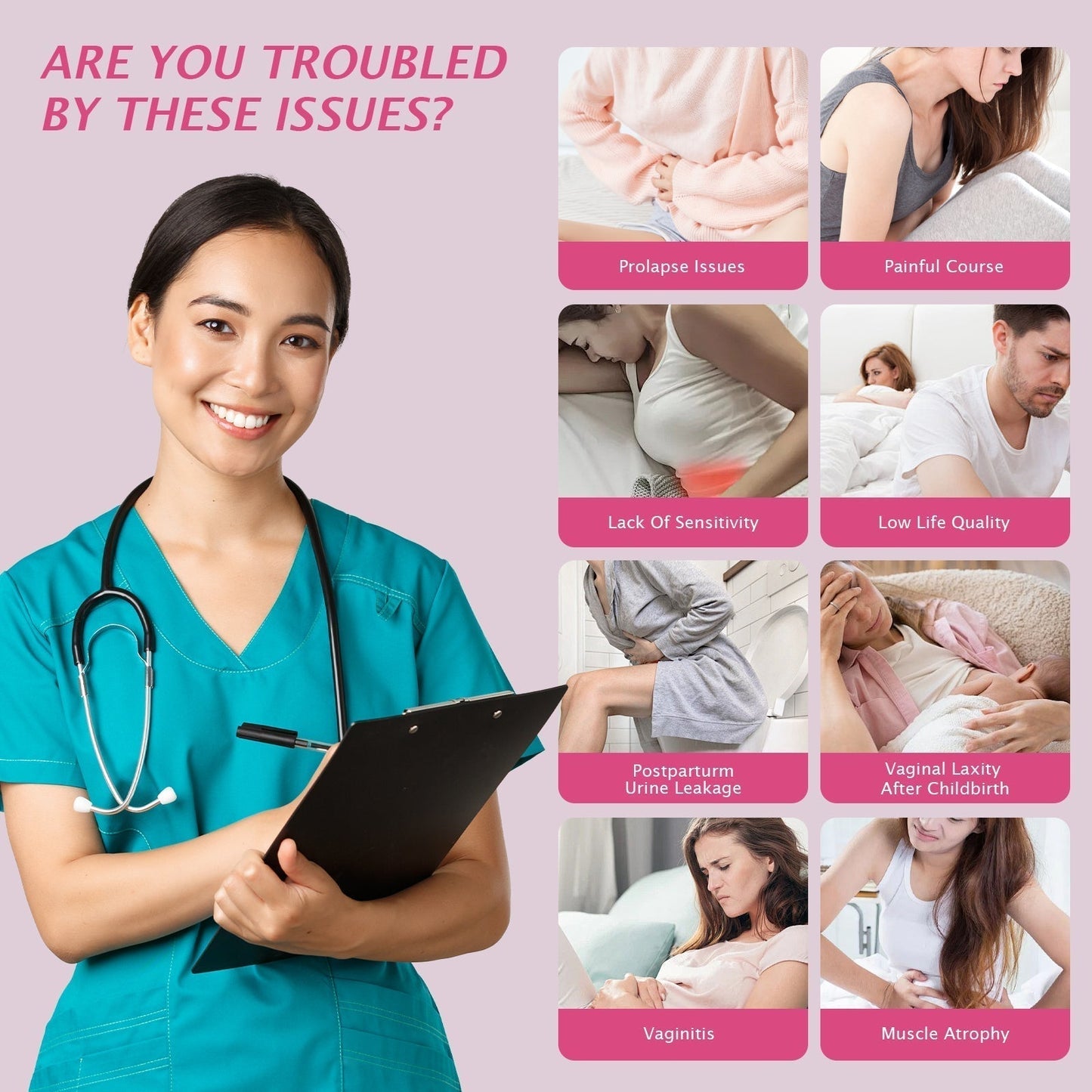 Device for Women's Incontinence Treatment During Postpartum Recovery