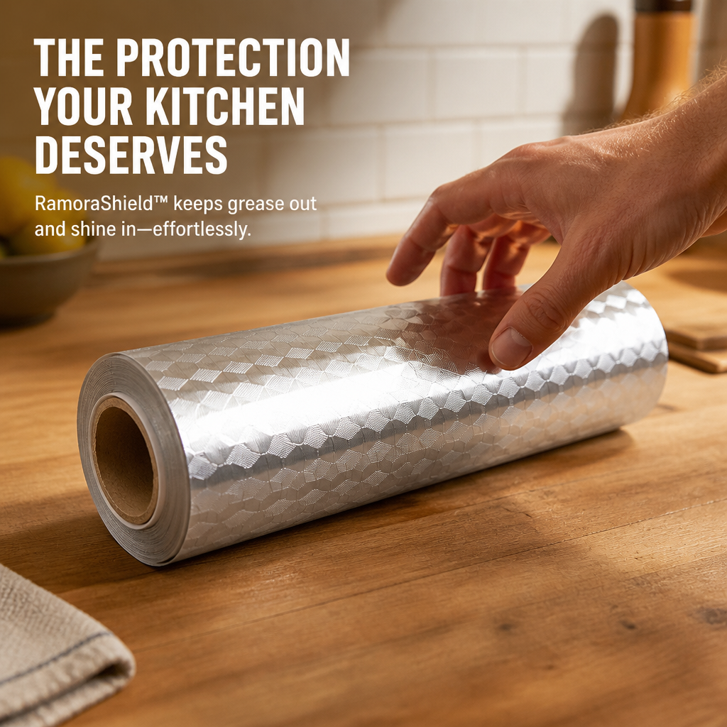 RamoraShield — Make Grease Vanish and Love Your Spotless Kitchen Every Day