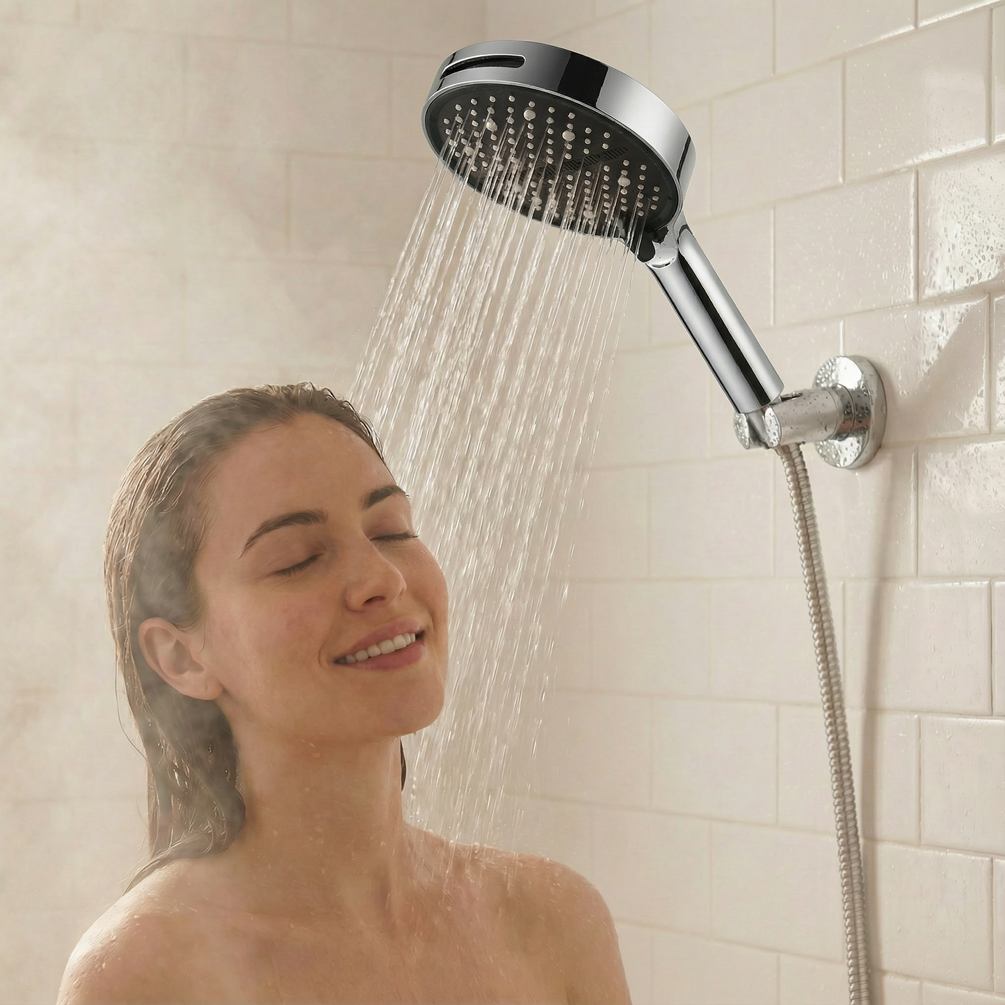 Aquaflow™ 7 Mode Filtered Shower Head for Softer Hair