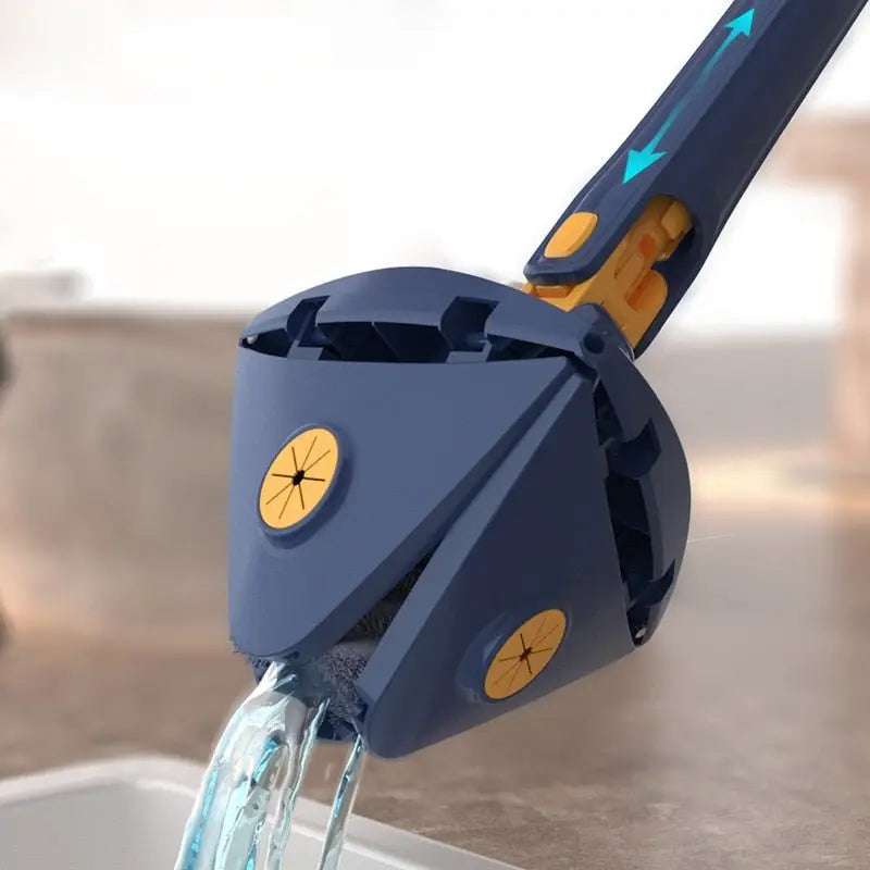 GlideSweep 360 – Effortless Cleaning for Every Corner Without Pain!