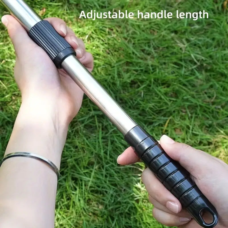 Ergonomic Garden Rake for Back-Friendly Gardening