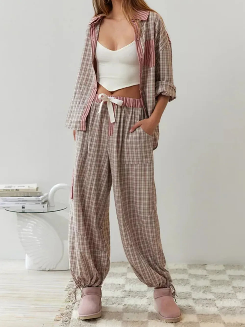 Britt | Women's Luxury Pajama Set 2 Pieces
