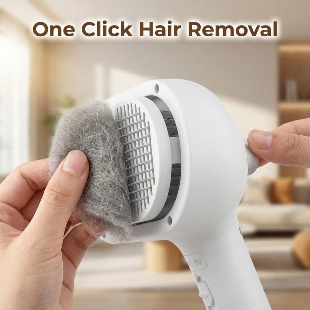 FurBrush - The Ultimate Comfortable Grooming Ritual for Your Pet