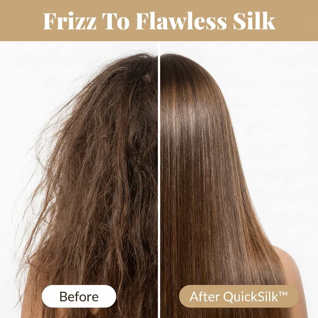 QuickSilk - Keratin Hair Mask for Instant Shine