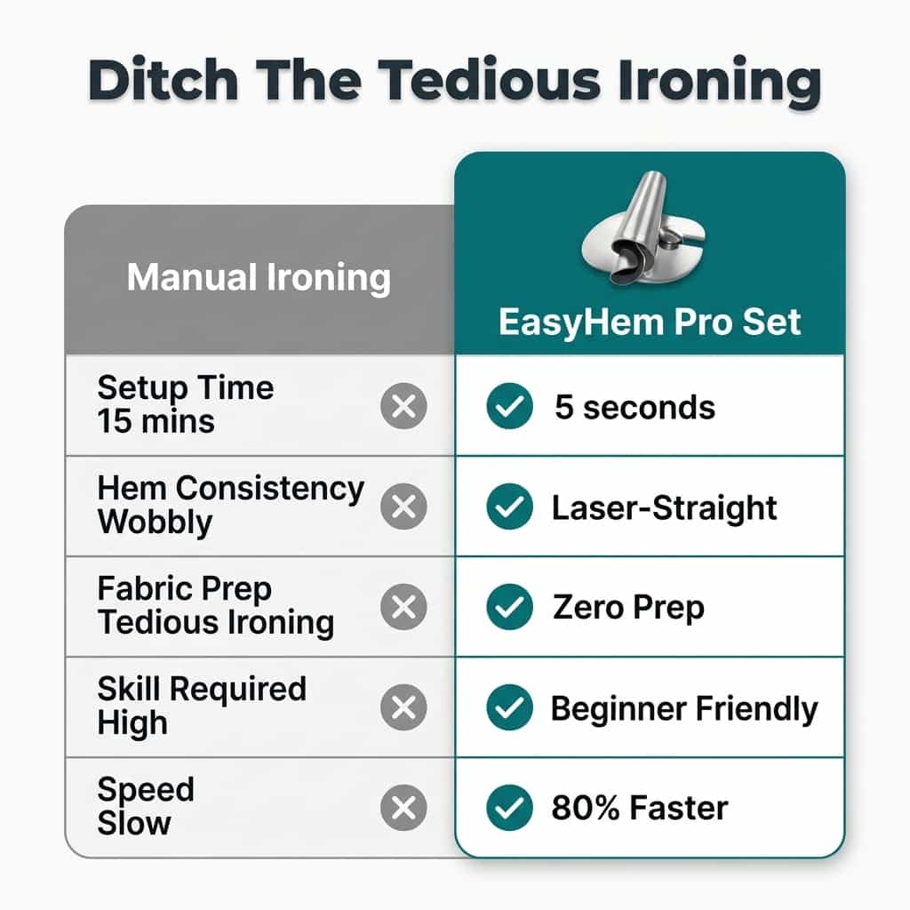EasyHem - Universal fit for all sewing machines