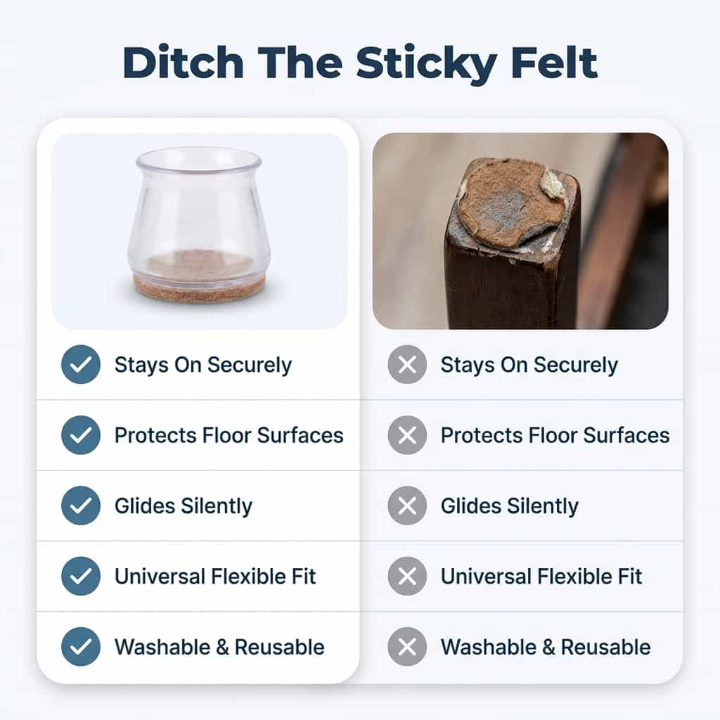 SlideSafe - Protect your home from scratches and unwanted furniture noise