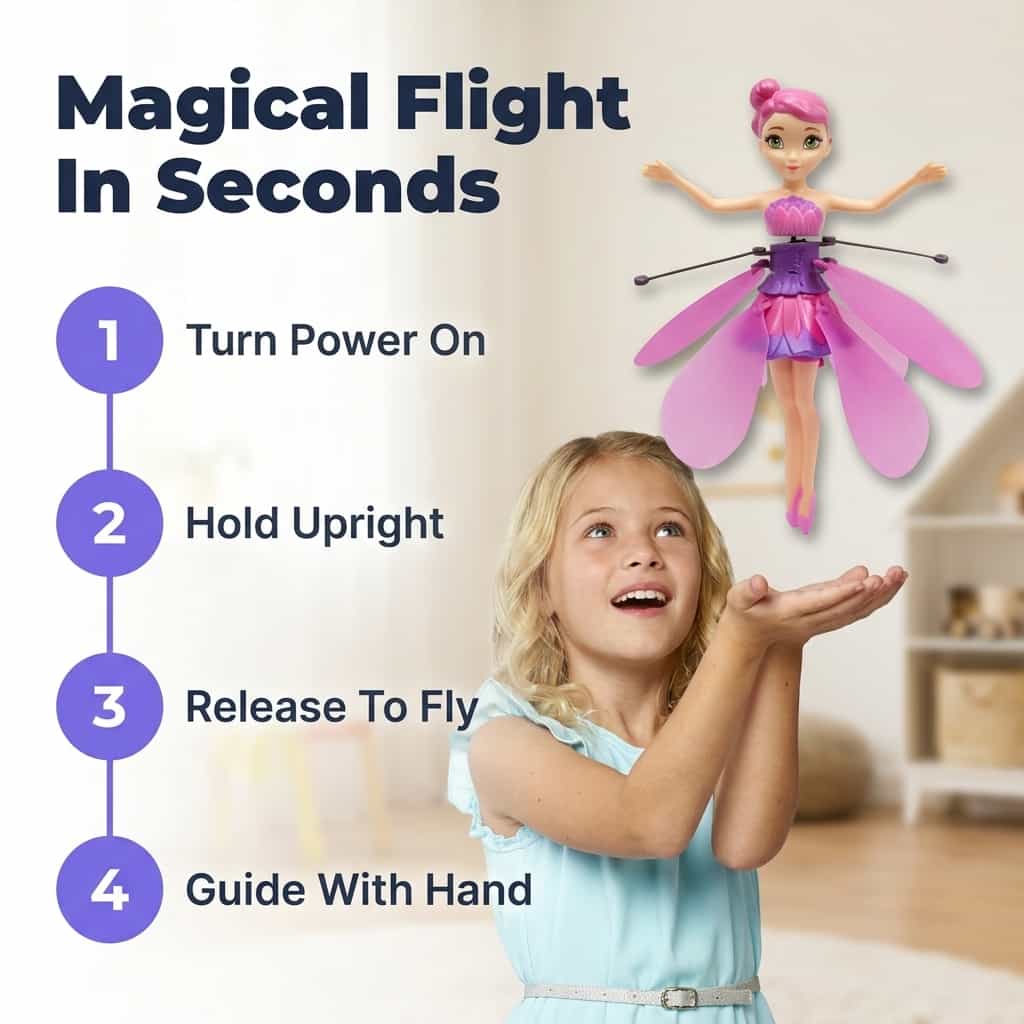 MagicFly - Interactive Flying Fairy Toy