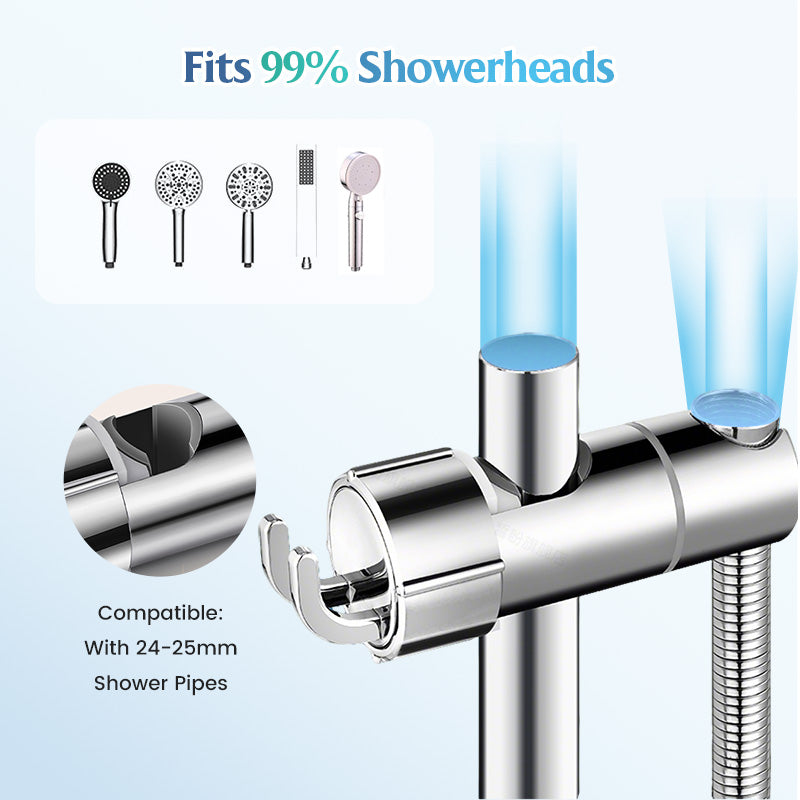 HydrEase™ — Snap-On Shower Control for Custom Comfort and Zero Hassle