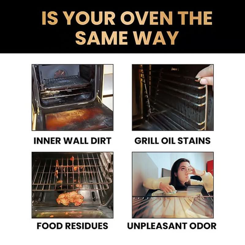 Effortless Oven Cleaning Power in Just 5 Minutes – No Scrubbing Needed!