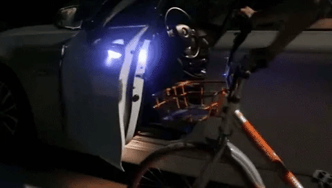 LED Warning Light - Transforms Car Door Opening into a Visible Safety Shield