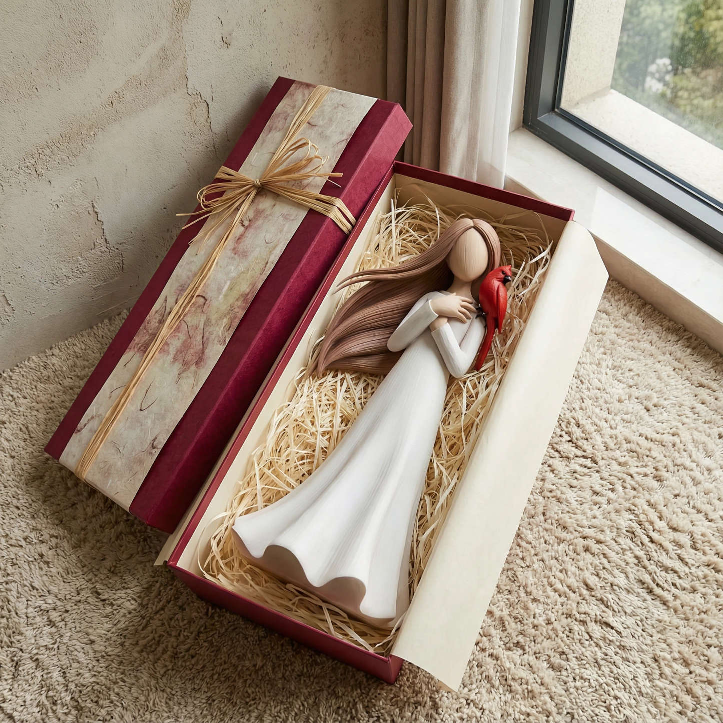 Cardinal Remembrance Love and Serenity Figurine for Home Decor & Memorials