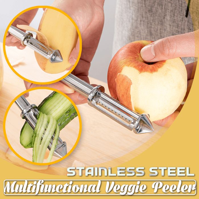 SliceMaster Pro — Stainless Steel Vegetable Peeler with Dual Blade