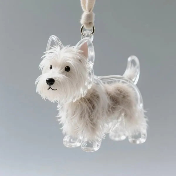 PawMemento – Dog Hair Keepsake Keychain Charm