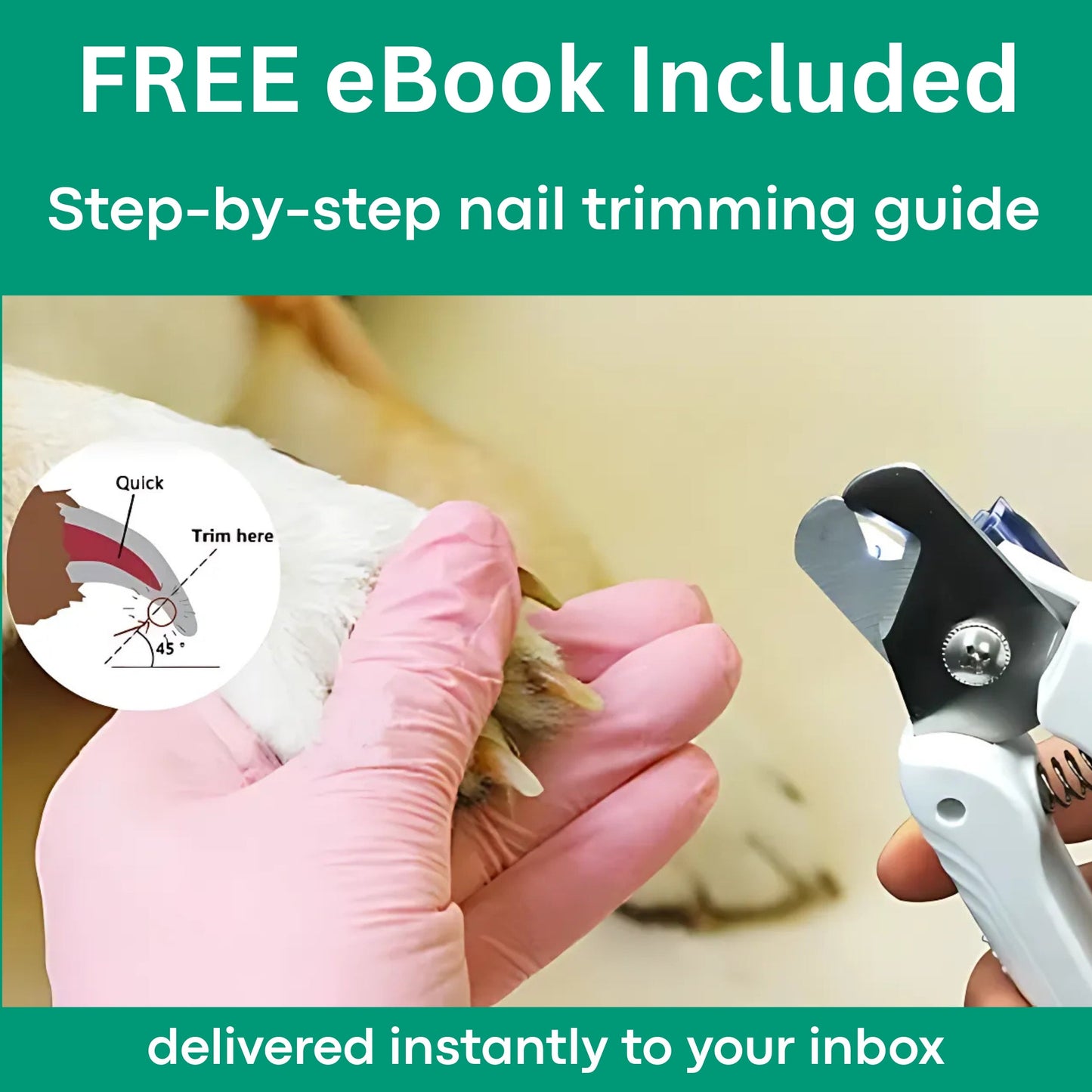 LumaClip - LED Pet Nail Clipper with Safety Guard
