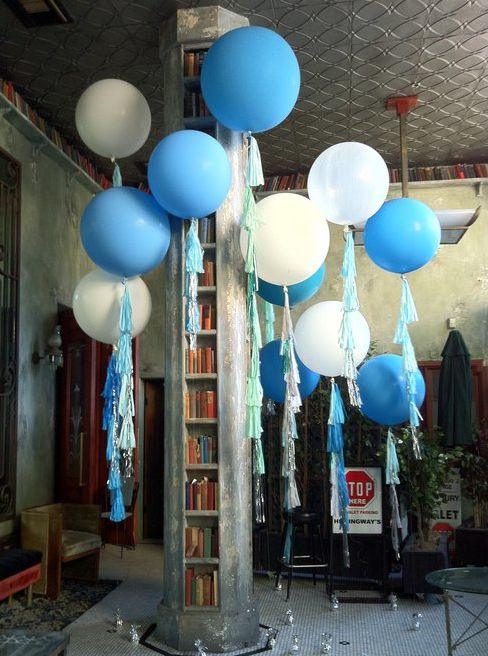 36in Giant Balloon, Jumbo Balloon with Tassels for Wedding Party Event Birthday Decorations(10 Pack) - If you say i do