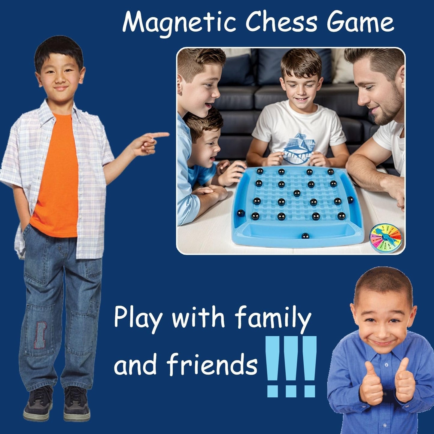 Magnetrix — Magnetic Strategy Board Game Set for Family Play