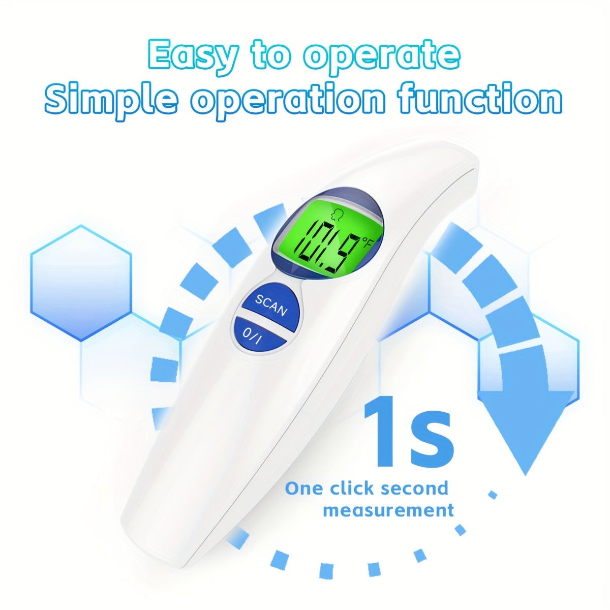 Non-Contact Infrared Forehead Thermometer