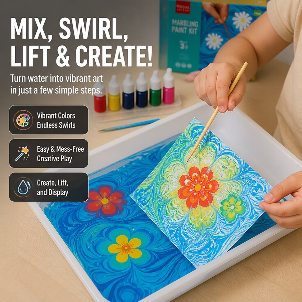 ColorWave — Ignite Your Child’s Imagination with Mesmerizing, Mess-Free Masterpieces