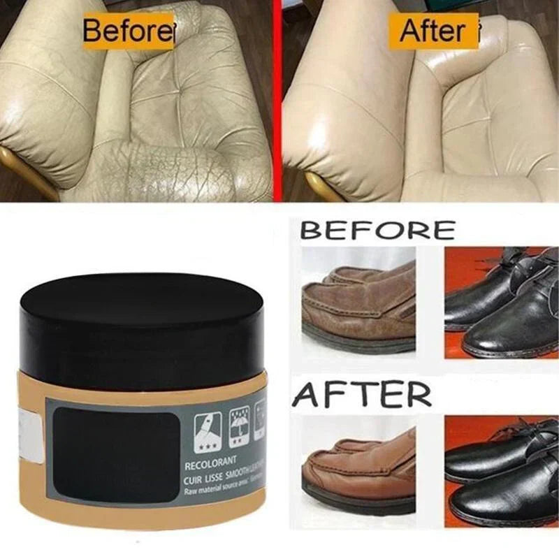 Furniture and Accessory Leather Restoration Cream – Clean, Protect, Revive