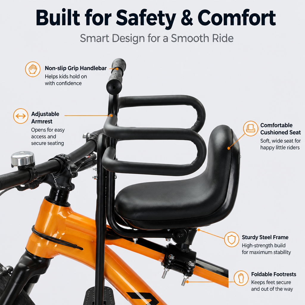 SummitCruze — Ride Confidently with Ultimate Comfort and Rock-Solid Safety for Your Child
