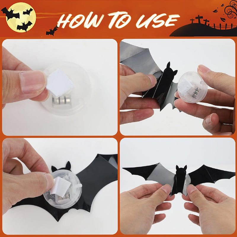 Batlit™ – 16Pcs  LED Bat Group Wall Lights  (50% Off)