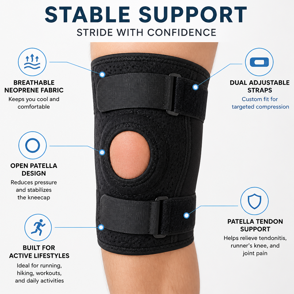 StrideSure Knee Stabilizer — Freedom to Move Boldly Without Knee Pain Holding You Back