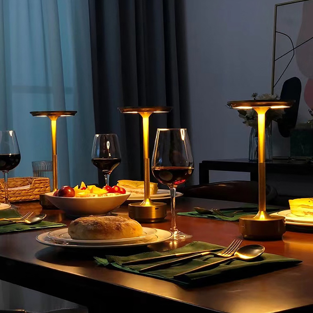 LuminaLux - Wireless Design Lamp | USB Rechargeable | Touch Control | Table Lamp | Mood Lighting