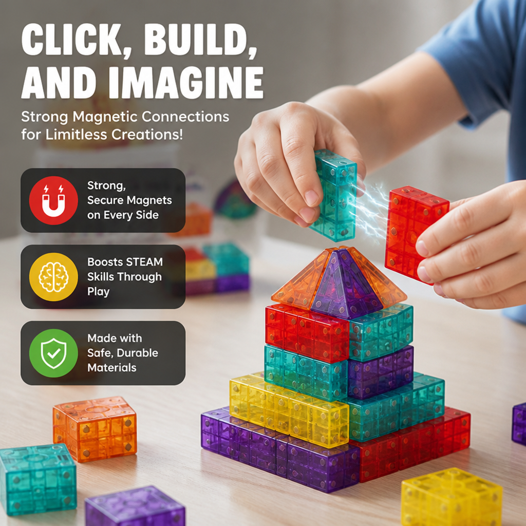 LuminaBlocks — Ignite Your Child’s Confidence with Every Strong, Colorful Build