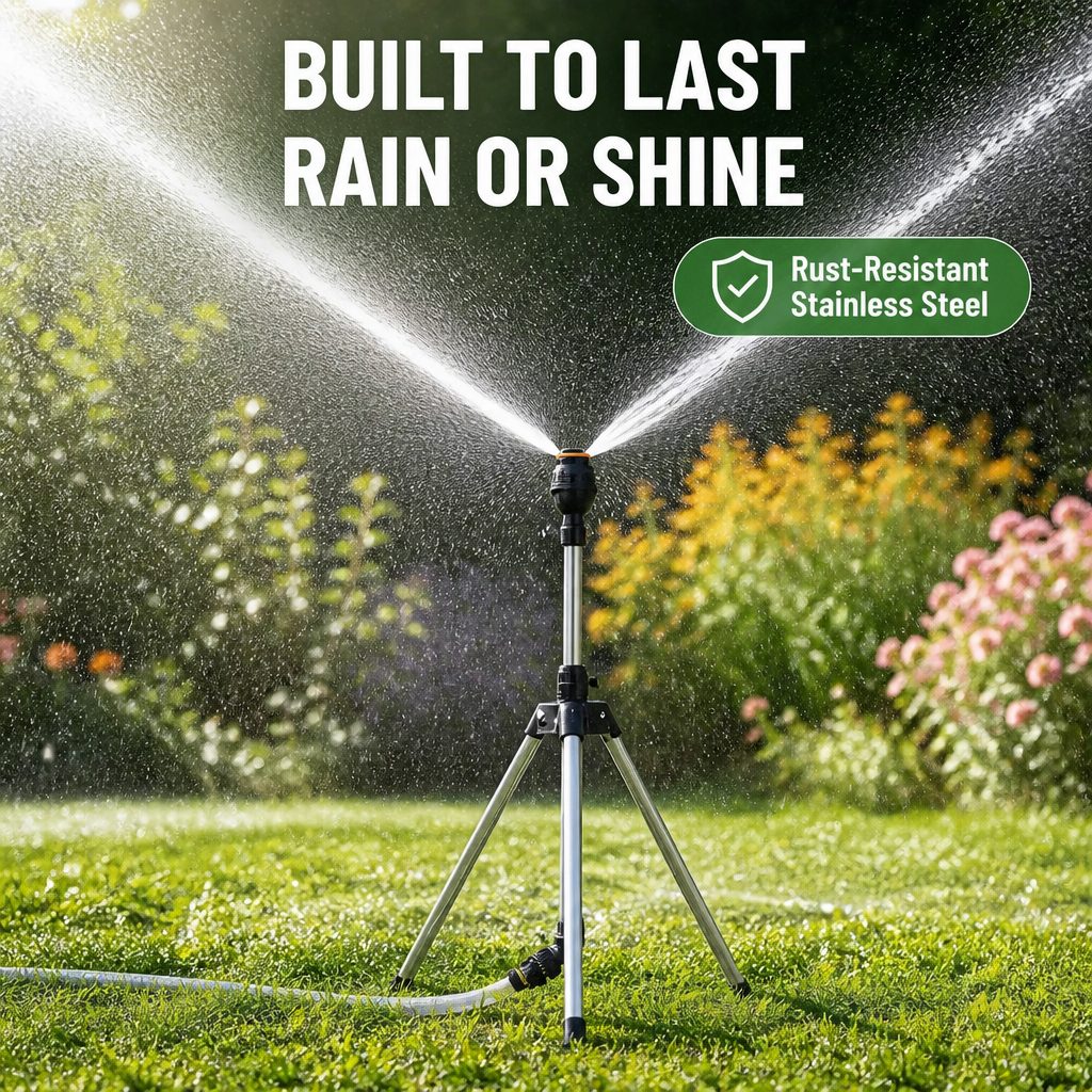 HydraBloom — Effortless Precision Watering That Revives Your Garden and Cools Your Soul