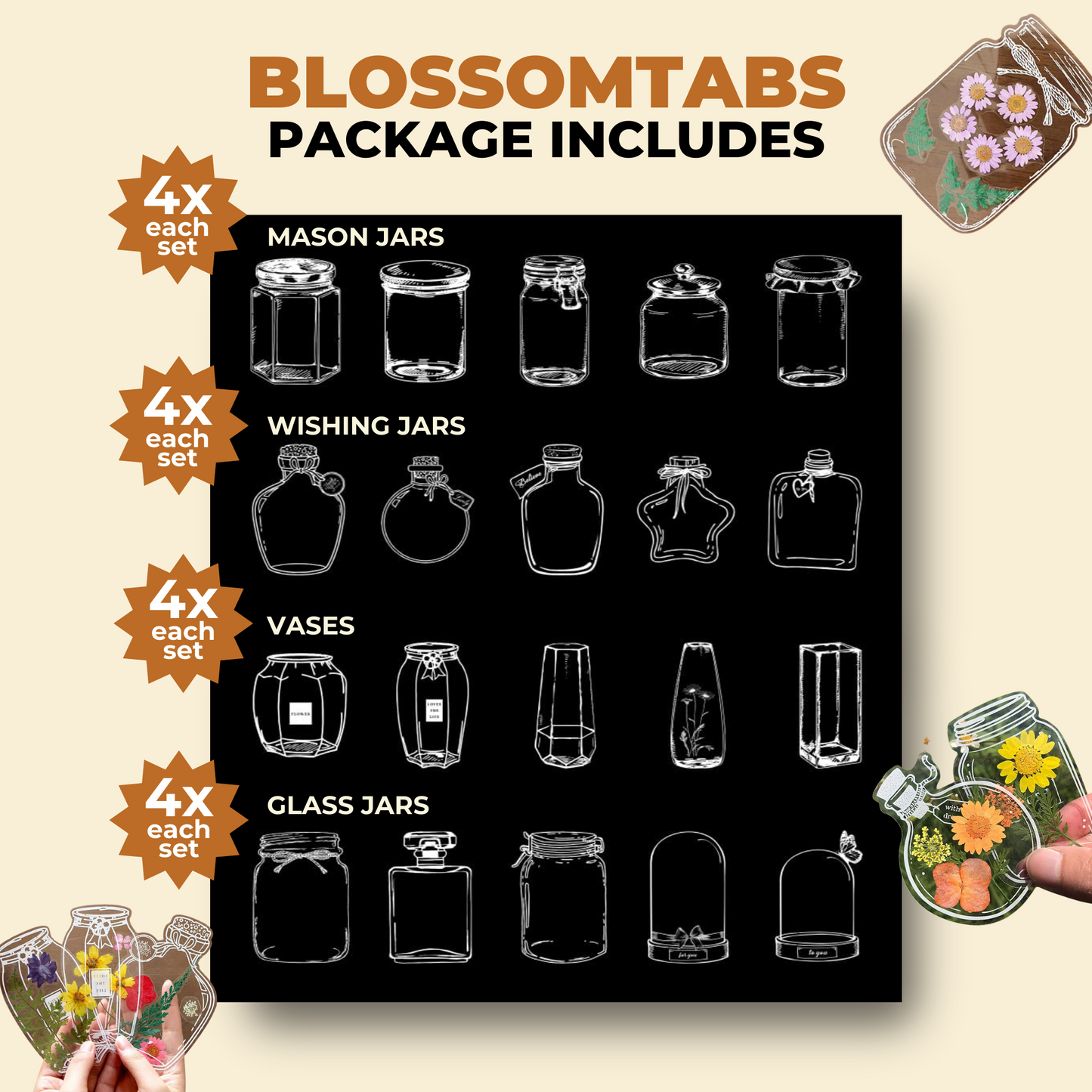 BlossomTabs - Perfect for Book Lovers