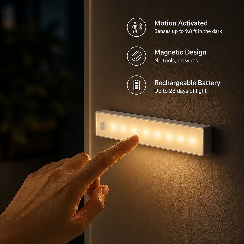 LumaSense — Light That Follows You, Brightens Every Step, and Soothes Your Eyes Instantly
