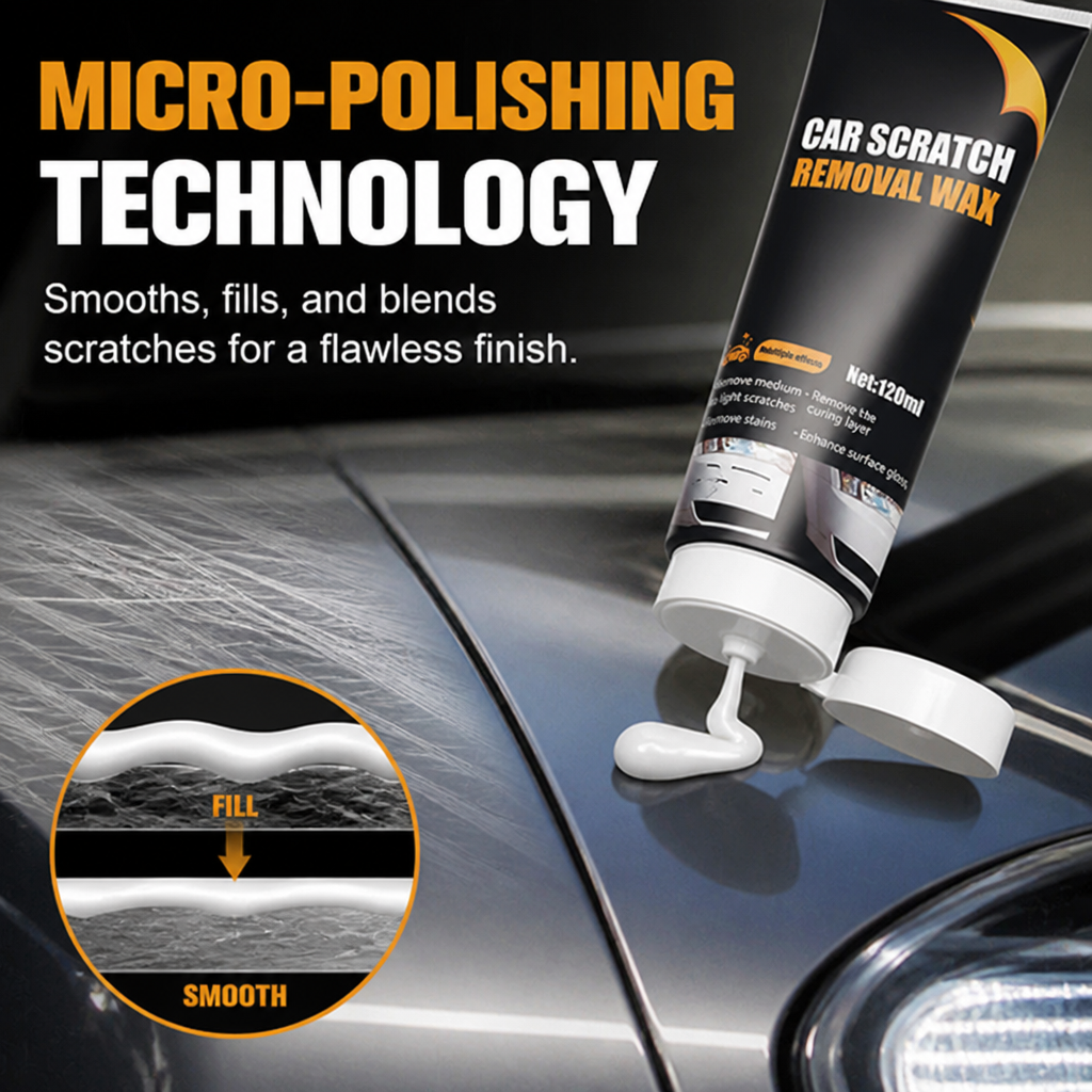 ReparoShine Scratch Repair Paste — Swipe Away Scratches and Restore Showroom Shine Instantly