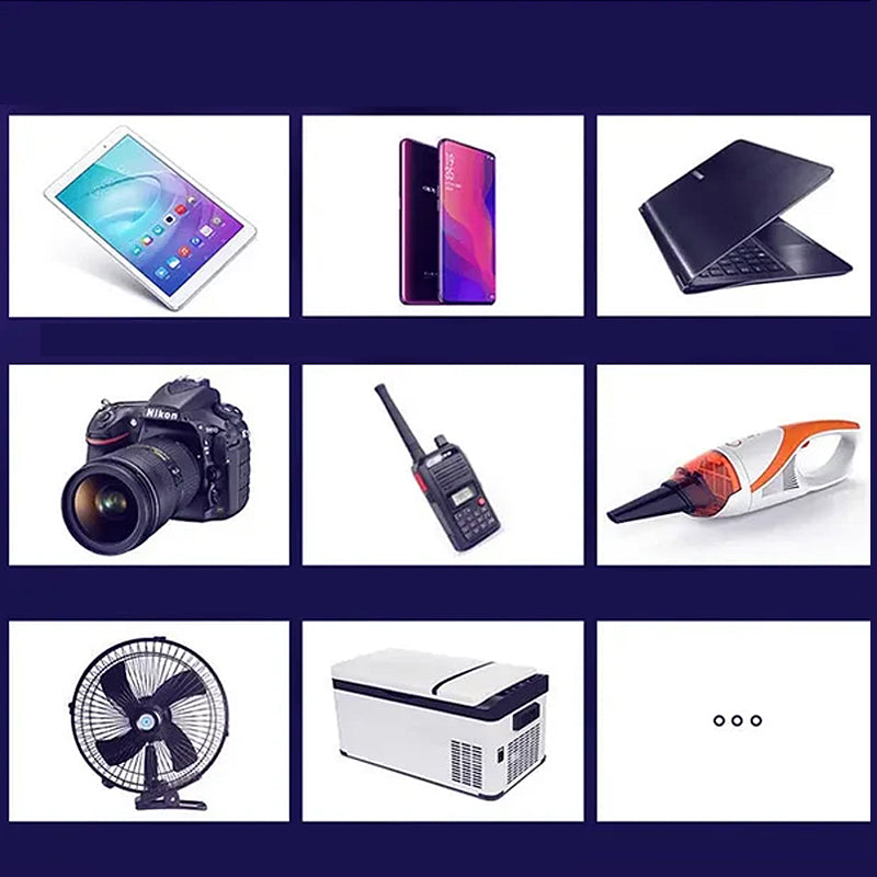 Car Power Inverter Adapter for Road Trips and Camping