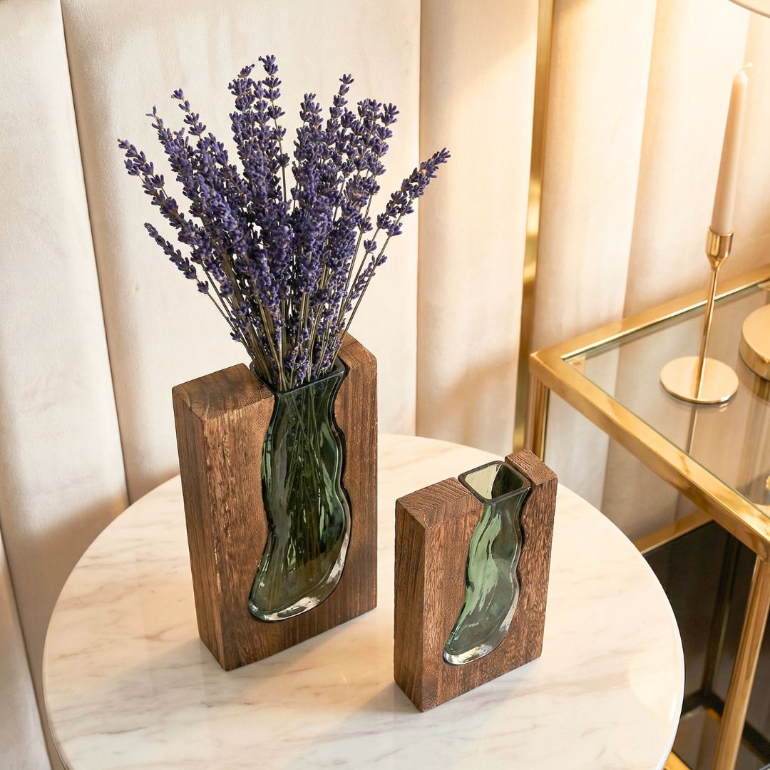 Nordic Live Edge Vase
