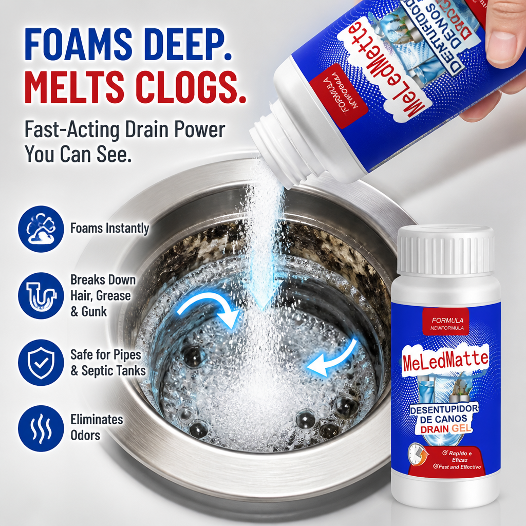 AquaPulse Drain Rescue — Crush Clogs Fast and Bring Fresh Flow Back to Your Home