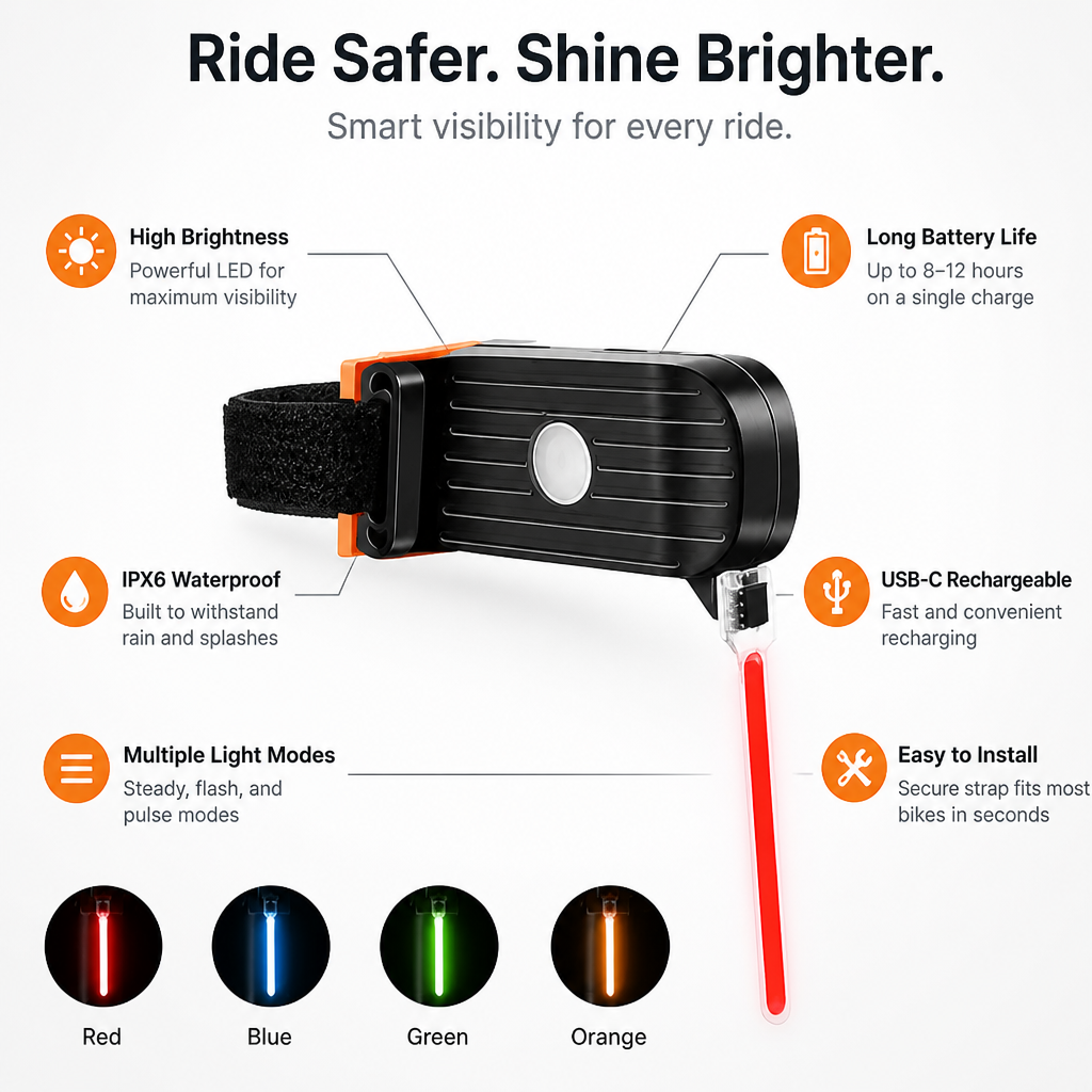 LumaGuard — Command the Night with Unbreakable, Eye-Catching Safety