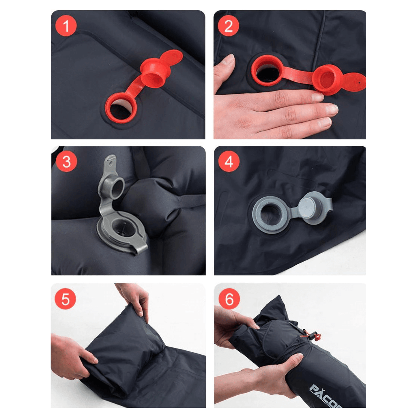 Compact Waterproof Sleeping Pad with Built-in Pump – Lightweight for Hiking and Camping