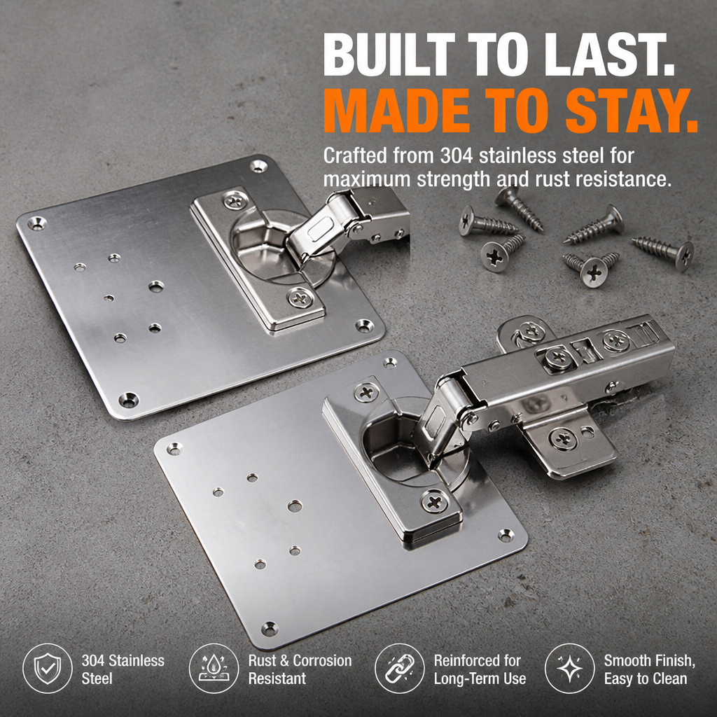 SteelGrip — Finally Stop Wobbly Doors and Own Rock-Solid Cabinet Confidence