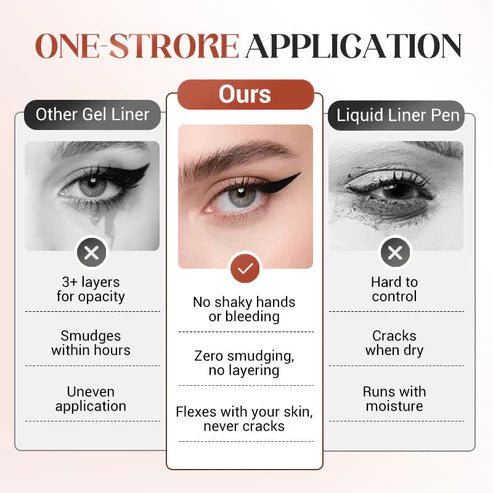 LuxeCurve™ — Unstoppable Eyeliner That Keeps Your Look Fierce All Day and Night