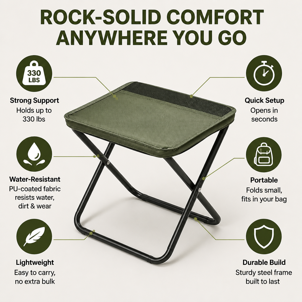 VeroRest — Instant, Rock-Solid Comfort Wherever Your Adventures Take You
