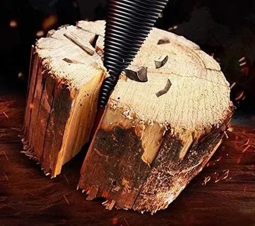 32mm Wood Log Splitter Drill Bit for Firewood & Outdoor Prep