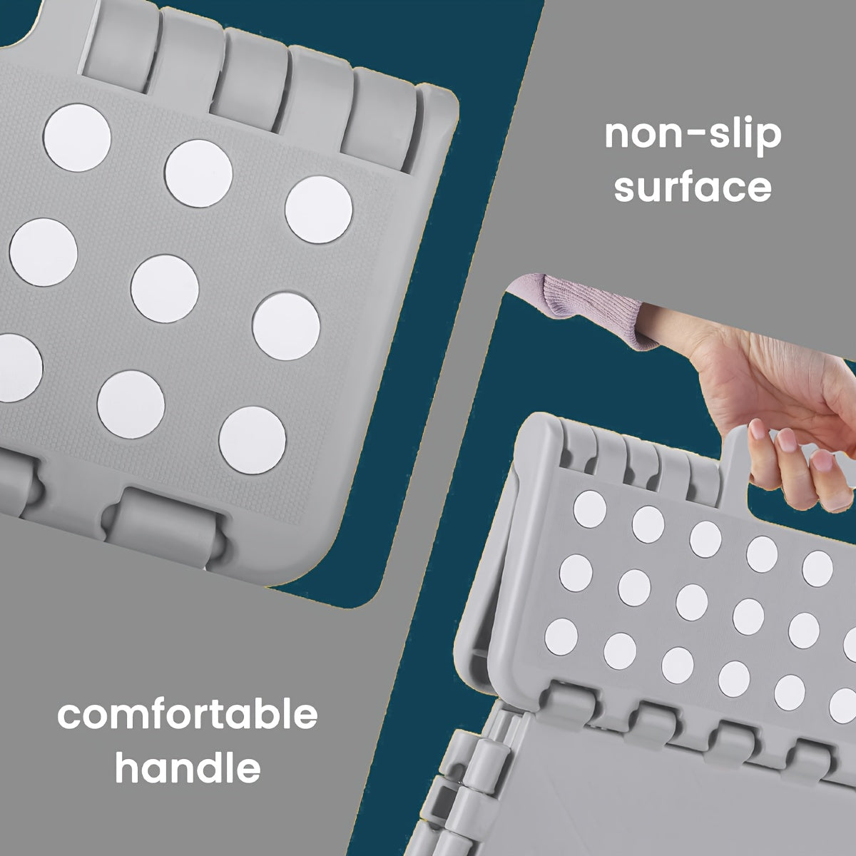 Folding Step Stool with a Weight Capacity of 180 kg